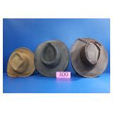 Wool and Leather Hats