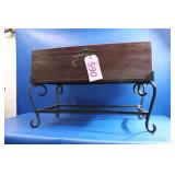 Metal Footed Storage Box