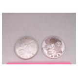 Sunshine Mining One Troy Ounce Silver Eagle Coins