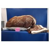 Colormate Queen Size Comforter, Skirt and Shams