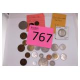 Vintage Tokens and Medals From Around The World