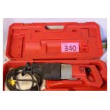 Milwaukee Electric Saws in Case