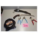 Silky Zubat Hand Saw, Wire Strippers