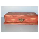 Wooden Box with Drawer