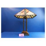 Tiffany Style Stained Glass Mission Lamp