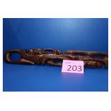 Hand Carved Wood Walking Stick