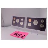 Two 1993 U.S. Coin Proof Sets