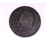 Braided Hair Large Cent Coin
