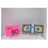 50 Consecutive Serial Uncirc. $2 Bills