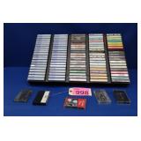 105 Cassettes, Music and Books on Cassette