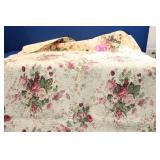 Rose Pattern Victorian Throw