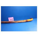 Hand Carved Wood Walking Stick