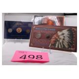 Three Native American Coin Sets