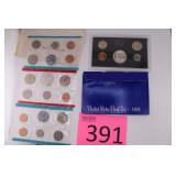 Two 1968 U.S. Mint Coin Proof Sets