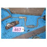 Vintage Hand Tools, Wooden Tool Box, Hand Saw,