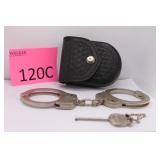 Smith & Wesson Handcuffs, Key & Holder