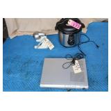 Phillips Under Counter Radio/DVD, Juicer, Crock,