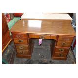 Wooden Desk with 5 Drawers