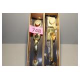 Two Schlage Grip Handle Entrance Locks