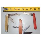 One Folding Swiss Army Knife, Two Knives