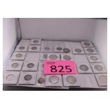 1940s-1960s Quarters and 1/2 Dollars