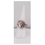 Vintage International Deep Silver Spoon Ring
