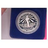 1986 Uncirculated Liberty Silver Dollar