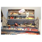 Large Metal Tool Box Full of Tools