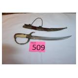 Decorative Stainless Steel Dagger with Sheath