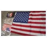 American Flag with 9-11 Memorial Laminates