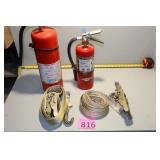 2 Fire Extenguishers, Dry Chemical, HD 12