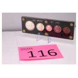 1955 U.S. Coin Proof Set Plexiglass