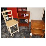 Wine Rack, End Table, Stool