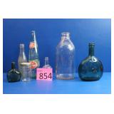 Vintage Glass  Bottle Collection