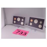 Two 1985 U.S. Coin Proof Sets