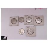 1965 & 1966 Kennedy Silver Half Dollars