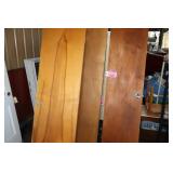 Three Interior Hollow Core Doors