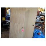 Two Interior Hollow Core Doors