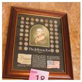 Vintage 1974 The Jefferson Era Nickel Coin Collect