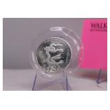 2012 Year of The Dragon Uncirc. .999 Silver Round