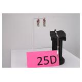 925 SS & Semi Precious Stones Earrings/Bracelet