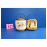 Antique Biscuit Barrels