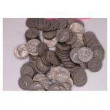 One Hundred Eleven Clad U.S. Quarters