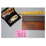 Sharpening Stone and Collector Deer Knife