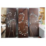 Three Piece Wall Decor