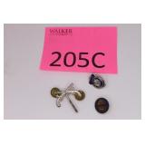 Vintage Military & Other Lapel Pins
