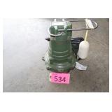 Zoeller Co. Cast Iron Water Pump