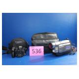 JVC Compact VHS Recorder / Sony Cybershot