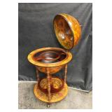 Beautiful Vintage Zodiac Globe Bar