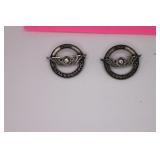 WWII Sterling Silver Civil Aeronautics Admin Pins